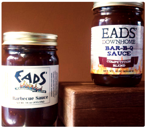 Label Redesign — Before and After for EADS’ BBQ Sauce