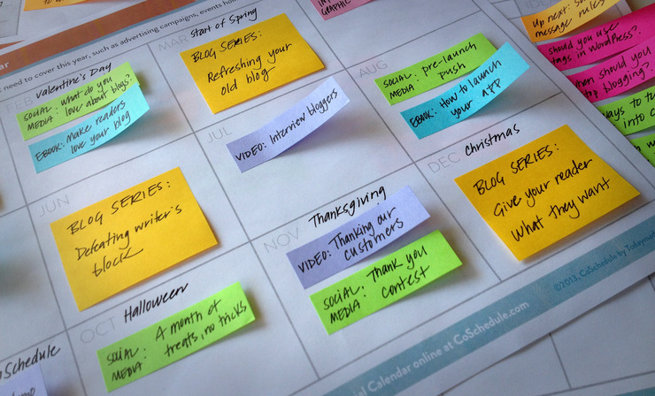 1 Minute Marketing: Content Calendar